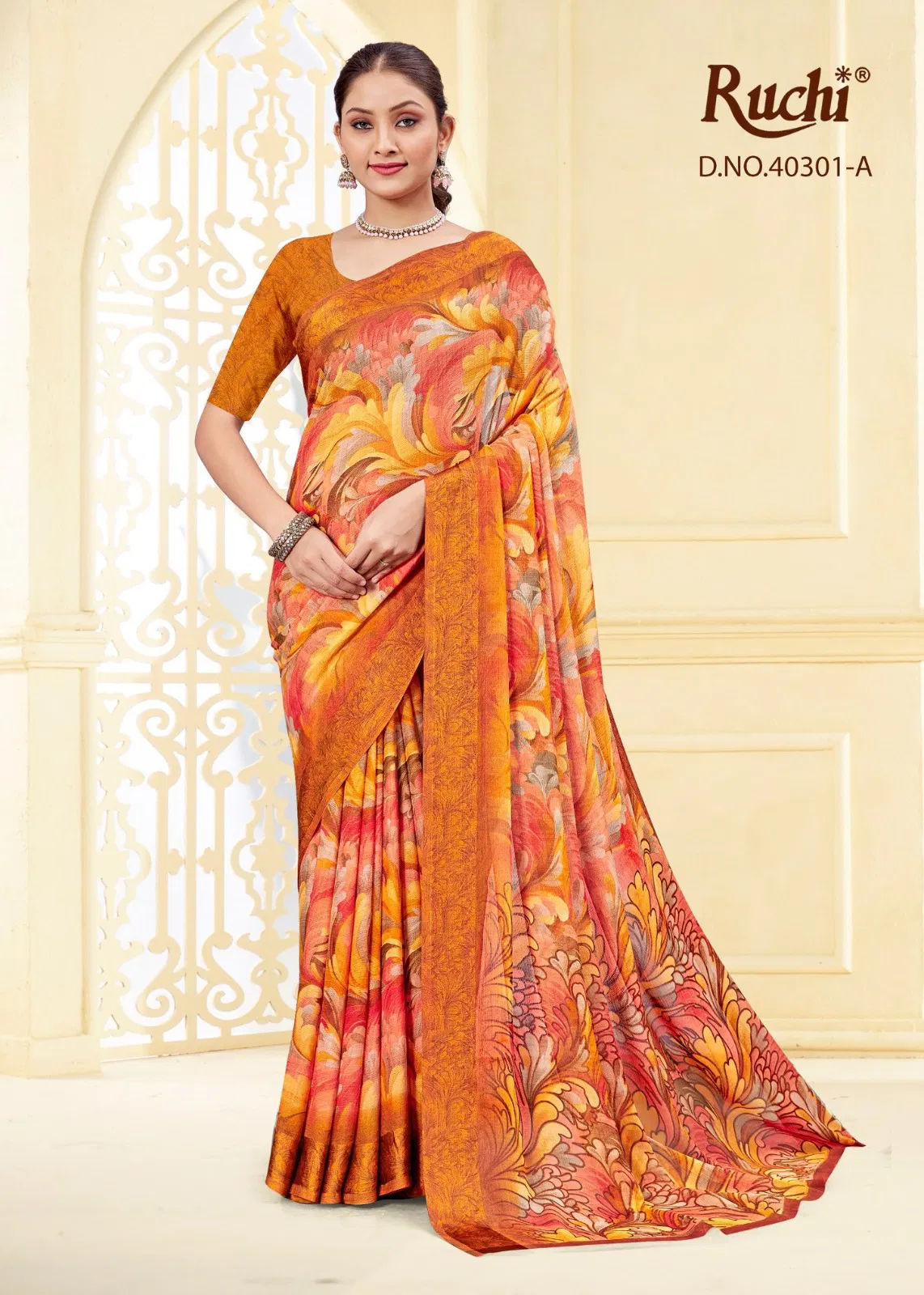 Cherry Vol 43 By Ruchi Chiffon Daily Wear Saree Wholesalers Shop In Surat